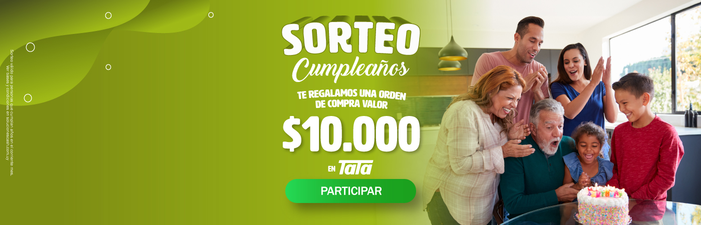 Sorteo: ¡Mes del Cumpleaños!