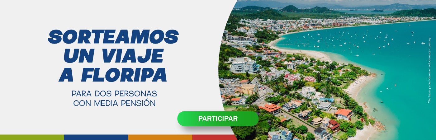 Sorteamos un viaje a Floripa para dos personas