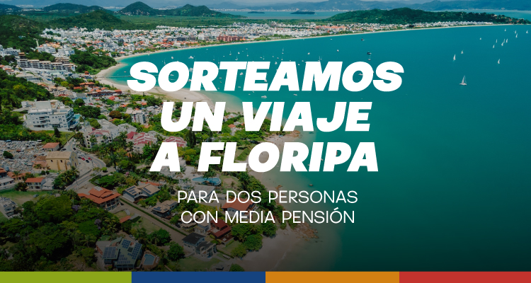 Sorteamos un viaje a Floripa para dos personas