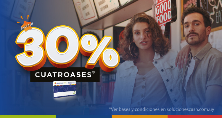 30% de descuento en Cuatroases 30% de descuento en Cuatroases