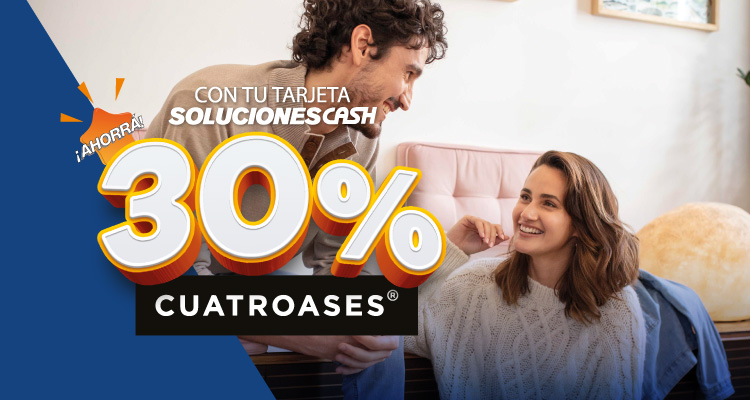 30% de descuento en Cuatroases 30% de descuento en Cuatroases