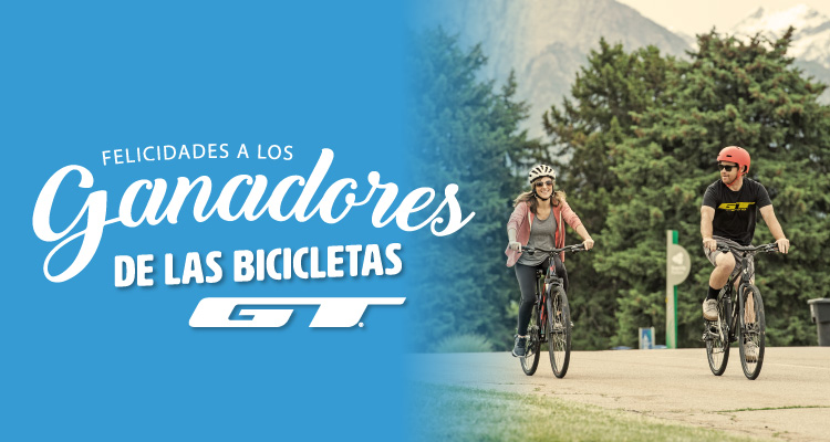 Ganadores bicicletas GT