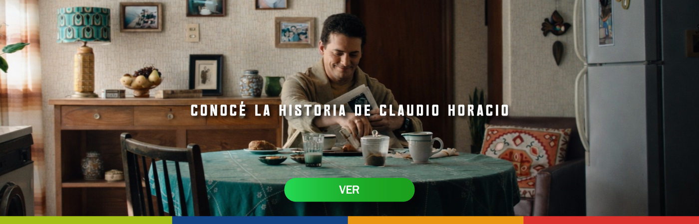 Conocé más de la historia de Claudio Horacio...
